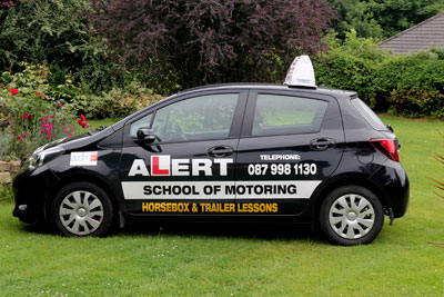 driving lessons in limerick and clare in a toyota yaris